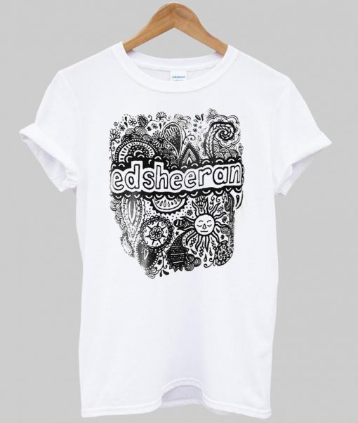 ed sheeran doodle tshirt