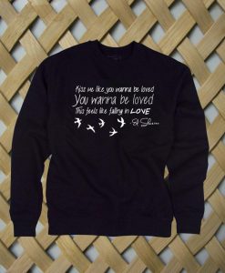 ed sheeran kiss me sweatshirt