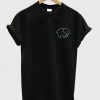 elephant fan art pocket T shirt