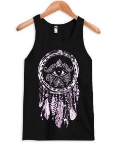 eye feather tanktop