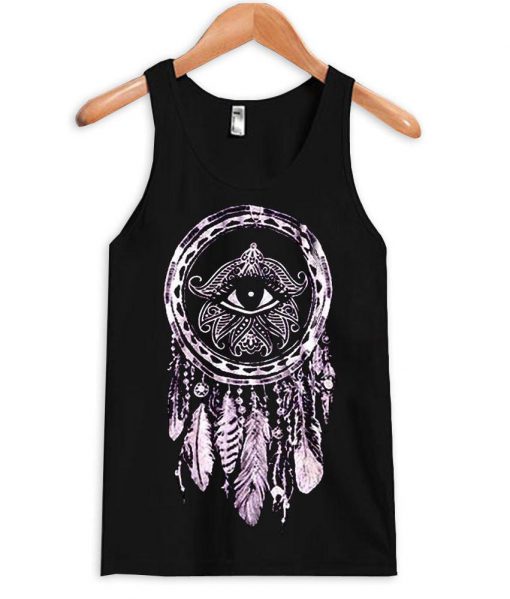 eye feather tanktop