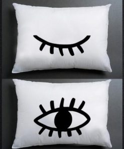 eyes couple Pillow case
