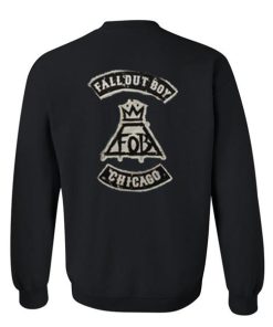fall out boy sweatshirt back