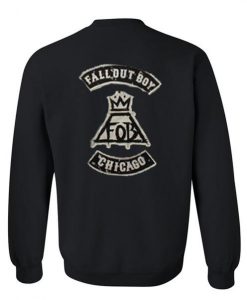 fall out boy sweatshirt back