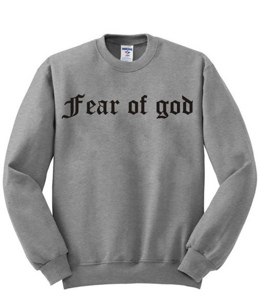 fear of god sweatshirt