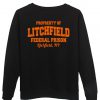 federal prison sweatshirt