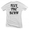 feel the bern tshirt back