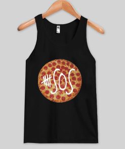five second of summer pizza Tank top