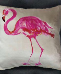 flamingo pillow case