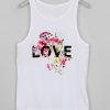 flower love tank top