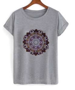 flower patern T shirt
