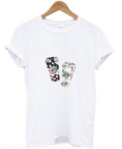 flower starbucks Tshirt