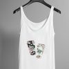 flower starbucks tanktop