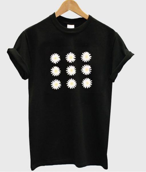 black daisy shirt