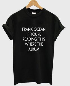 frank ocean T shirt