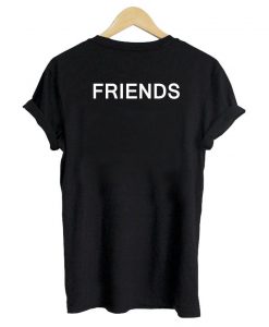 friends tshirt back