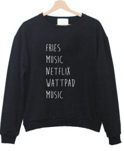 fries music netflix watpadd music