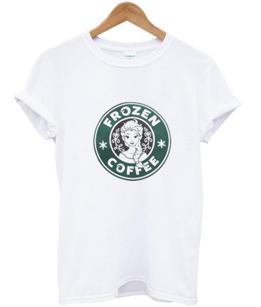 frozen coffee starbucks tshirt