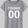 fucksgiven 00 T shirt