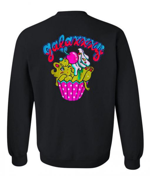 galaxxxy sweatshirt back