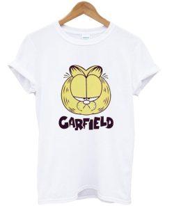 garfield  face tshirt