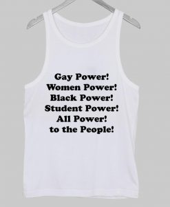 gay power tanktop