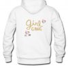 girl gang hoodie black