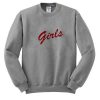 girls red letters Sweatshirt