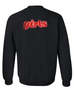 girls sweatshirt back