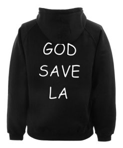 god save back hoodie