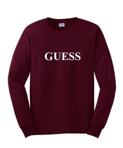guess sweatshirt