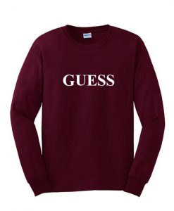 guess sweatshirt