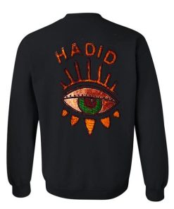 hadid sweatshirt back