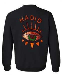 hadid sweatshirt back