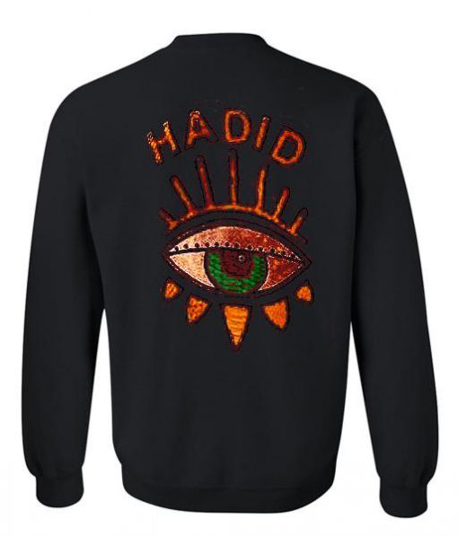 hadid sweatshirt back