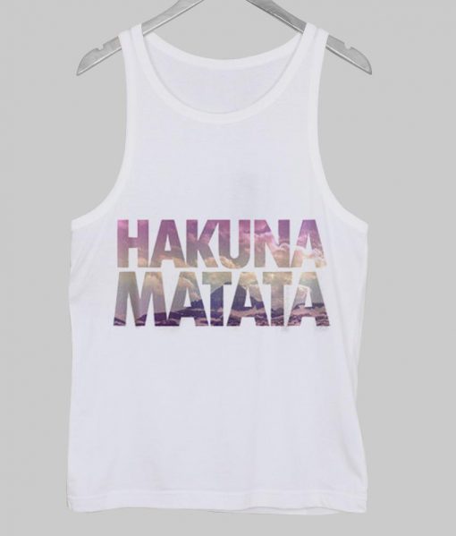 hakuna matata Tank Top