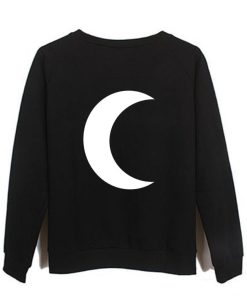 half moon sweatshirt