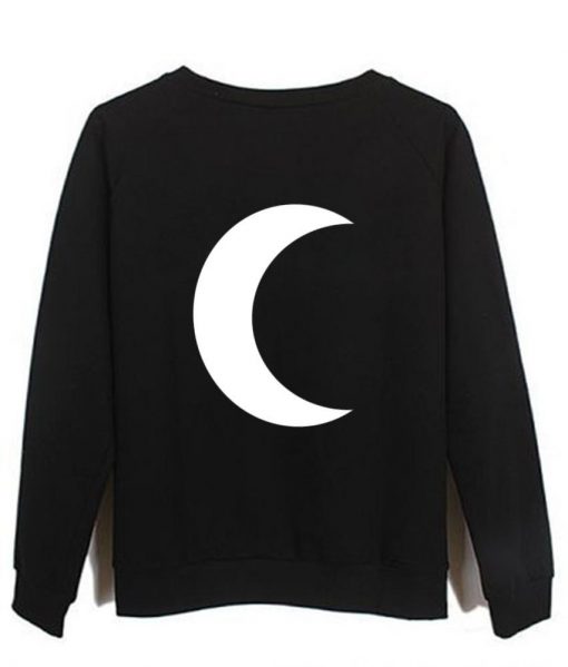 half moon sweatshirt