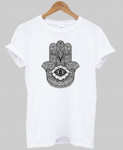 hamsa flower tshirt