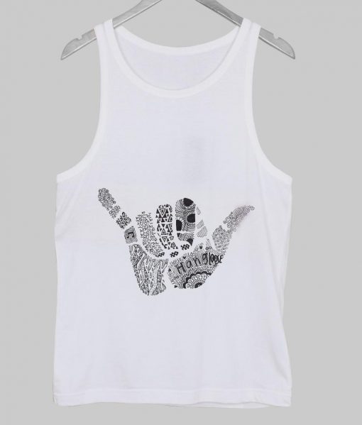 hand  Tank Top