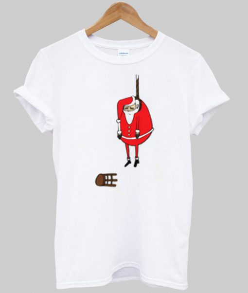 hanging santa T shirt