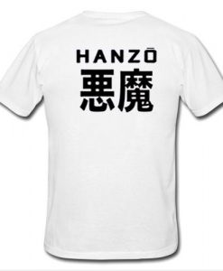 hanzo T shirt back