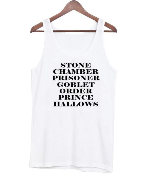 harry potter books tanktop