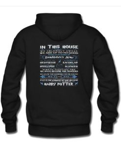 harry potter hoodie back
