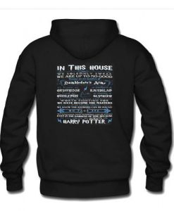 harry potter hoodie back