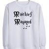 harry potter mischief managed sweatshirt