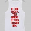 harry styles Tank Top