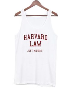 harvard law tanktop