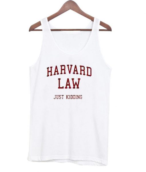 harvard law tanktop