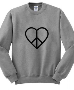 heart love sweatshirt